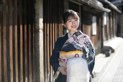 京都ロケ成人式前撮り4清水